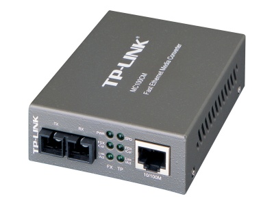 TP-LINK 10/100Mbps Multi-Mode Media Converter MC100CM TP-LINK 10/100Base-TX 100Base-FX