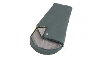 Outwell Campion Lux Teal Sleeping Bag  225 x 85  cm 2 way open - auto lock, L-shape Teal