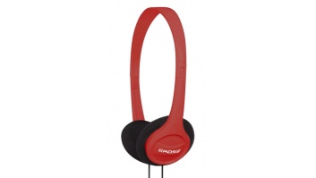 Koss Headphones KPH7r Headband/On-Ear, 3.5mm (1/8 inch), Red,