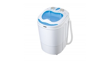 Mesko Washing machine semi automatic MS 8053 Top loading, Washing capacity 3 kg, Depth 37 cm, Width 36 cm, White,