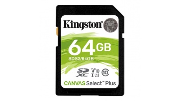 Kingston Canvas Select Plus 64GB SDHC Class 10