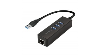 Logilink USB 3.0 3-port Hub with Gigabit Ethernet UA0173A