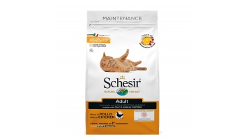 Schesir ADULT CHICKEN сухой корм для взрослых кошек 400г