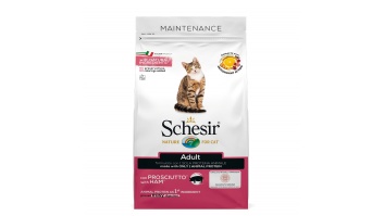 Schesir ADULT HAM с ветчиной для взрослых кошек 400г