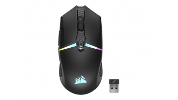 CORSAIR NIGHTSABRE RGB Gaming Mouse, Wireless, Black