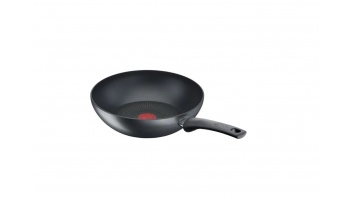 TEFAL Frying Pan G2701972 Easy Chef Wok, Diameter 28 cm, Suitable for induction hob, Fixed handle, Black
