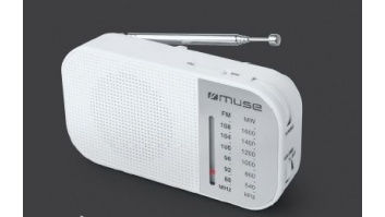 Muse M-025 RW Portable radio White