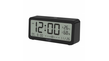 Adler Alarm Clock AD 1195b Black Alarm function