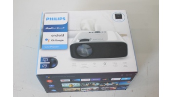 SALE OUT. Philips NeoPix Ultra 2+ Home Projector, 1920x1080, 16:9, 3000:1, Silver USED AS DEMO, SCRATCHED | NeoPix Ultra 2+ | Full HD (1920x1080) | Silver | USED AS DEMO, SCRATCHED