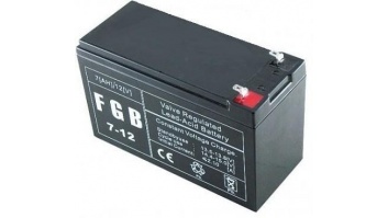 BATTERY 12V 7AH VRLA/FGB7-12 EMU