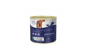 BOZITA BEZGRAUDU PASTĒTES tītara(625g)