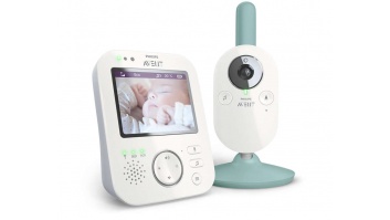 Akcija! Philips Avent Baby monitor Digitālā video mazuļu uzraudzības ierīce ar 3,5 collu krāsu ekrānu