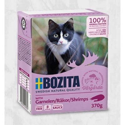 BOZITA (Sweden) кусочки креветок в соусе  (370г)