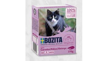 BOZITA (Sweden) кусочки креветок в соусе (370г)
