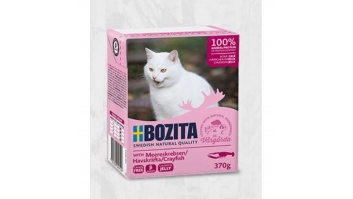 Bozita Crayfish Jelly, 370g - bezgraudu gaļas gabaliņi ar omāru želejā