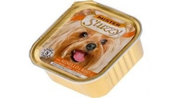 Mister Stuzzy Dog ar jēra gaļu un rīsiem 150g