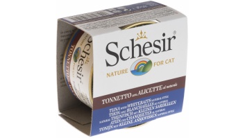 Schesir (Италия) Кот-тунец и корюшка в собственном соку 85г