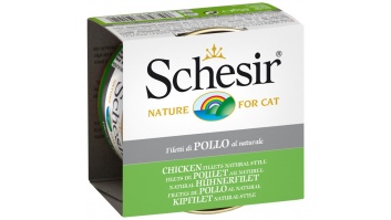 Schesir (Italy) Cat-куриное филе в собственном соку 85г