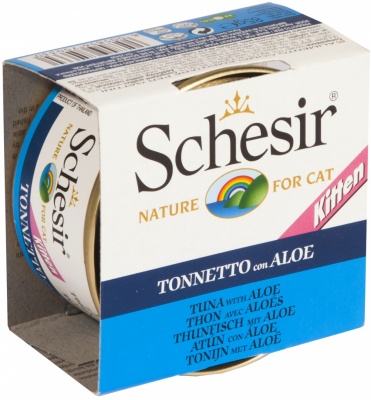 Schesir tuncis un alveja želejā kaķēniem- 85g