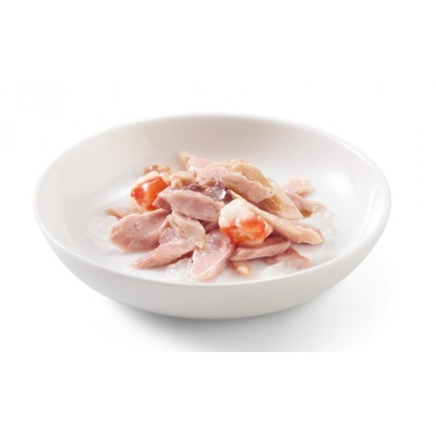 Schesir Cat Tuna with Surimi in Jelly, 85g - pilnvērtīgā barība - tuncis un surimi želejā