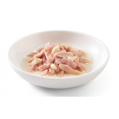 Schesir (Italy) Cat-тунец и морской лещ в бульоне для кошек 70г