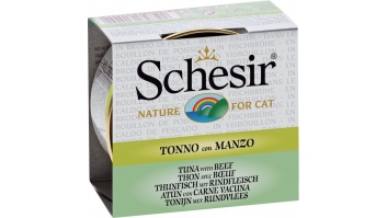 Schesir (Italy)Cat-tuncis un liellops buljonā 70g