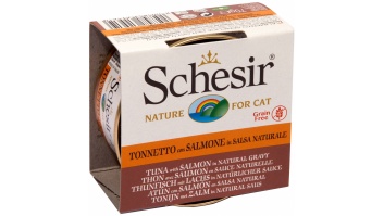 Schesir (Italy)Cat-tuncis un lasis mērcē kaķiem 70g