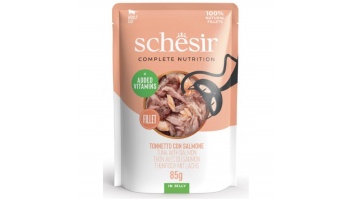 Schesir (Italy)Cat-ТУНЕЦ И ЛОСОСЬ 100g