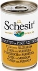 Schesir (Italy)Cat-ТУНЕЦ И САРДИНЫ В ЖЕЛЕ, 140г