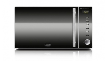 Caso Microwave oven MG20C 20 L, Grill, Buttons, Rotary, 800 W, Black, Stainless steel, Free standing, Defrost function