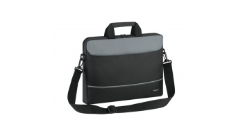 Targus Intellect Fits up to size 15.6 ", Black/Grey, Shoulder strap, Messenger - Briefcase,