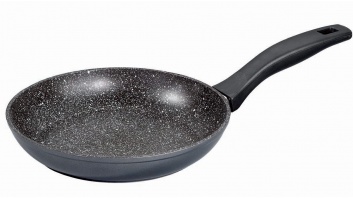 Stoneline 6841 Frying Pan, 24 cm, Black, Fixed handle