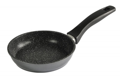 Stoneline Frying Pan, 16 cm, Gas, electric, ceramic, induction, Anthracite, Non-stick coating, Fixed handle