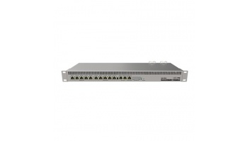 MikroTik Router Switch  RB1100AHx4 Dude Edition 10/100/1000 Mbit/s, Ethernet LAN (RJ-45) ports 13, 1 GB, Rack mountable, 2x M.2, 2x SATA3, Web Management, 13, Dual Redundant, Quad Core 1.4GHz