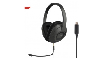 Koss Headphones SB42 USB Headband/On-Ear, USB, Microphone, Black/Grey,