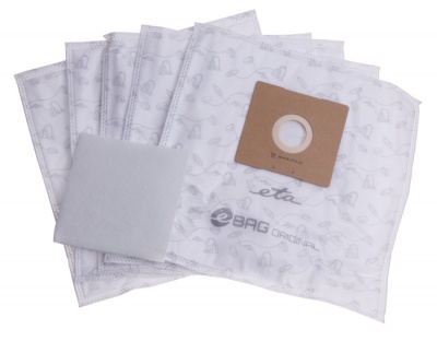 ETA Vacuum cleaner bags Original ETA960068000 Suitable for all ETA, Gallet bagged vacuum cleaners and others (the list attached)