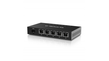 Ubiquiti EdgeRouter ER-X-SFP No Wi-Fi, 10/100/1000 Mbit/s, Ethernet LAN (RJ-45) ports 5, Mesh Support No, MU-MiMO No, No mobile broadband, 1