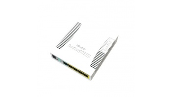 MikroTik Cloud Router Switch RB260GSP 1000 Mbit/s, Ethernet LAN (RJ-45) ports 5, Desktop