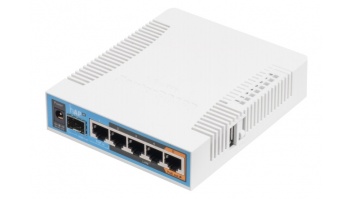 MikroTik RB962UiGS-5HacT2HnT hAP ac 802.11ac, 2.4/5.0, 10/100/1000 Mbit/s, Ethernet LAN (RJ-45) ports 5, MU-MiMO Yes, PoE in/out