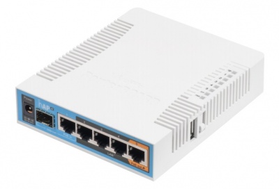 MikroTik RB962UiGS-5HacT2HnT hAP ac 802.11ac, 2.4/5.0, 10/100/1000 Mbit/s, Ethernet LAN (RJ-45) ports 5, MU-MiMO Yes, PoE in/out