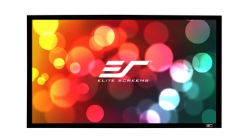 Elite Screens SableFrame Series ER110WH1 Diagonal 110 ", 16:9, Viewable screen width (W) 244 cm, Black