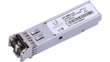 Ubiquiti UF-MM-1G SFP, Multi-Mode Fiber, Dual LC, 10/100/1000 Mbit/s, Wavelength 850 nm, Maximum transfer distance 550 m, (2-Pack), 0 to +70C