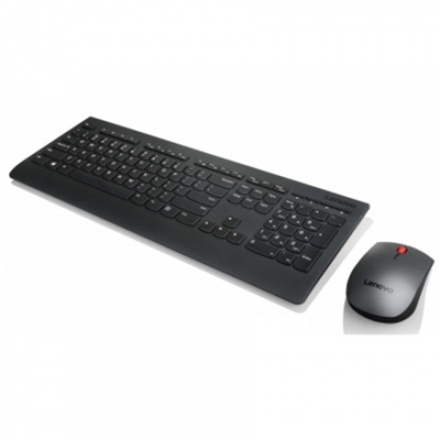 Lenovo Professional Keyboard and Mouse  4X30H56829 Keyboard layout US English with Euro symbol, Wireless connection Yes, Mouse included, Wireless, Black