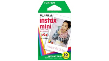 Fujifilm Instax Mini Glossy Instant Film Quantity 10, 86 x 54 mm