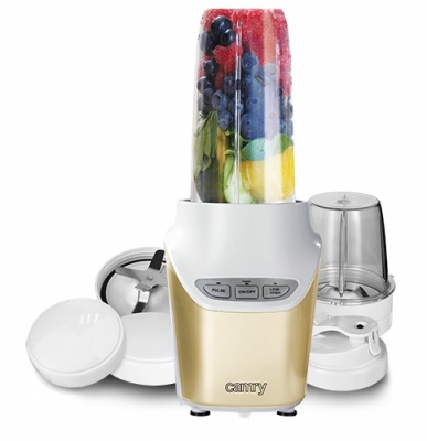 Camry Blender CR 4071 White/ beige, Plastic, 0.5 and 1  L,