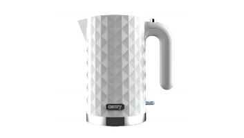Camry CR 1269  Standard kettle, Plastic, White, 2200 W, 360° rotational base, 1.7 L