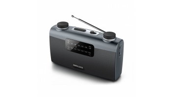 Muse Portable radio M-058R Black, AUX in