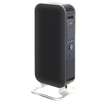 Mill Oil AB-H1000DN  Oil Filled Radiator, Number of power levels 3, 1000 W, Number of fins 5, Black