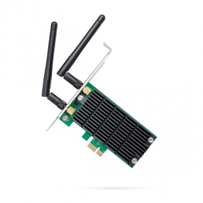 TP-LINK Archer T4E, Dual Band PCI Express Adapter 2.4GHz/5GHz, 802.11ac, 300+867 Mbps, 2xDetachable antennas