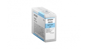Epson T8505 Ink Cartridge, Light Cyan